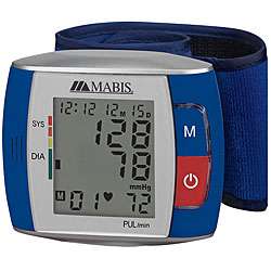 Mabis Healthcare Wrist Blood Pressure Monitor  