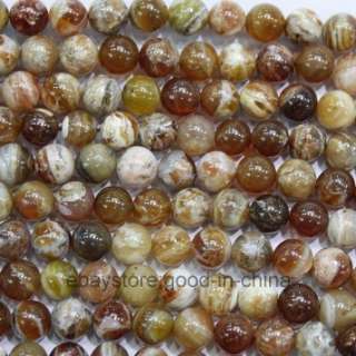 brandy opal gemstone loose beads round 8mm  