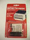   Micro Screen Electric Shaver Replacement Screen and Cutter XLR