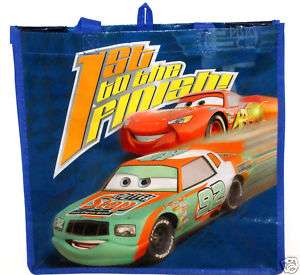 Disney CARS REUSABLE TOTE McQUEEN & SPUTTER STOP NWT  