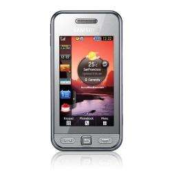 Samsung Star S5230 Silver GSM Unlocked Cell Phone  