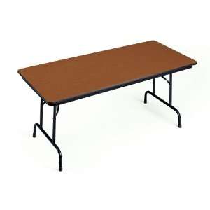  KI Furniture Adjustable Height Folding Table 30 x 72 