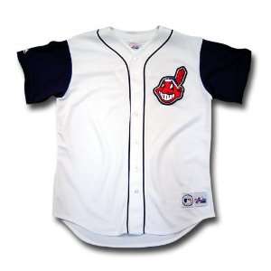 Cleveland Indians MLB Replica Team Jersey by Majestic Athletic 