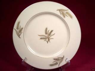 Lenox Harvest R441 Gold Trim Wheat Dinner Plate (s)  