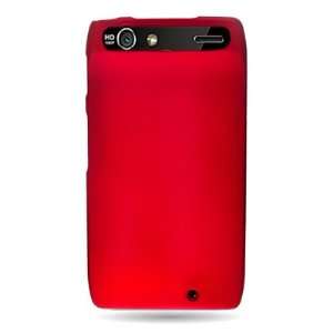  WIRELESS CENTRAL Brand Hard Snap on Shield RED RUBBERIZED 