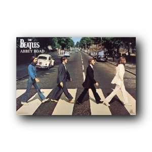 THE BEATLES POSTER   ABBEY ROAD   22 X 34 MINT 9069 