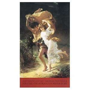 Pierre Auguste Cot The Storm Poster 