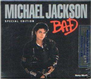 MICHAEL JACKSON BAD SPECIAL EDITION CD BLACK SLIPCASE  