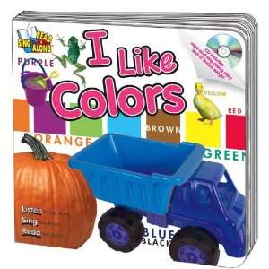  I Like Colors Read & Sing Along Board Book With CD (Read 