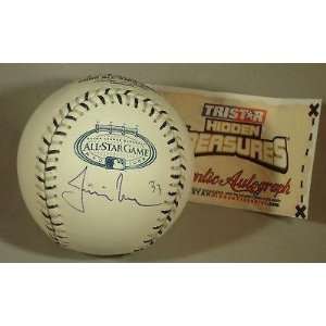  Justin Morneau Autographed Baseball   2008 AS * * TRISTAR 