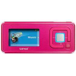 SanDisk Sansa c240 1GB Pink Multimedia  Player  