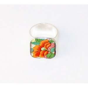  Orange Dynamite Flower Ring Jewelry