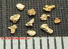 ALASKA GOLD ★★ TEN ( 10 ) NUGGETS 20k 22k GOLD BULLION Yukon 