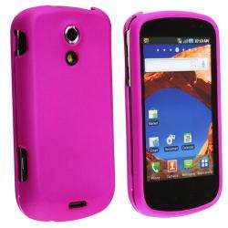 Hot Pink Rubber Coated Case for Samsung Epic 4G  