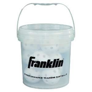  Franklin Plastic Softball Training Bucket   12 balls per 