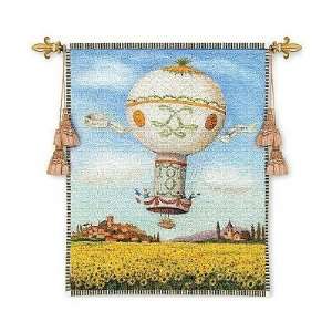 Pure Country Weavers 2139 WH Flight Over Sunflowers Tapestry  