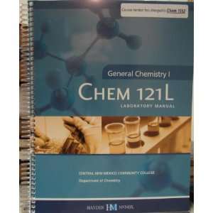   Chemistry 121 Laboratory Experience (University of New Mexico) Books