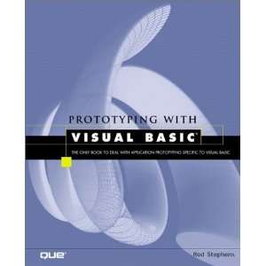  Prototyping with Visual Basic (0029236725785) Rod 