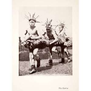  Ganza Africa Tribal Dance Tribe Headdress Grass Skirt Circumcision 