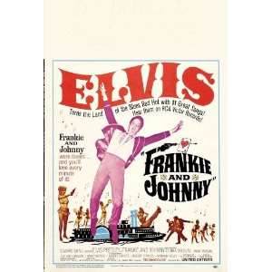 Frankie and Johnny Poster B 27x40 Elvis Presley Donna Douglas Harry 