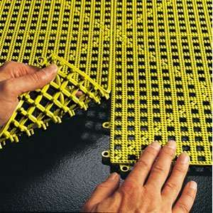  Dri Dek Yellow Vinyl Interlocking Drainage Floor Tile 12 