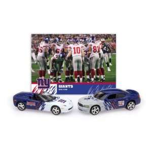  New York Giants 2008 Dodge Charger and Chevrolet Corvette 
