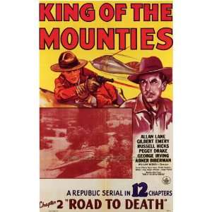  King of the Mounties Poster Movie B 27x40