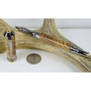   Zebra Nouveau Sceptre Pen With a Gold Titanium Finish