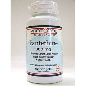  Protocol for Life Balance Pantethine 300mg 60 gels Health 