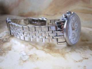 Michael Kors Womens Stainless Steel MK5020 Silver Crystals E28 