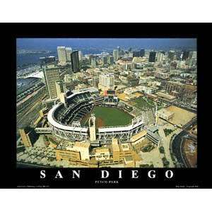 San Diego Padres (New)    Park   22x28 Aerial Photograph  