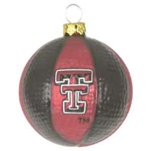  Texas Tech Red Raiders Basketball Ornament Sports 