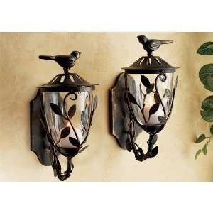  Apropos Home Sconces, Set of 2 Bird Lanterns