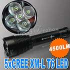 4500LM Lumens TrustFire TR J12 CREE XML XM L T6 5 LED Flashlight Torch