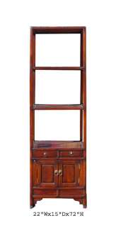 Korean Style Solid Wood Bookcase Display Cabinet WK1744  