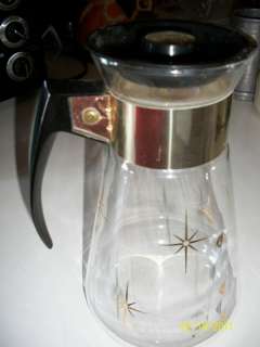 Vintage Corning 6 Cup Heat Proof Glass Coffee Carafe  
