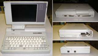 Vintage Halikan NBA 386SX 33MHz Laptop Parts/Repair  