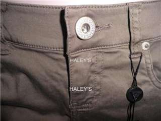 New Guess Los Angeles Green Military Dark Green Shorts Size 27,29 