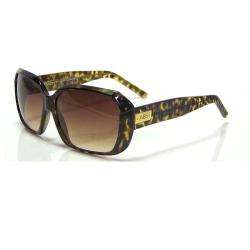 ABS By Allen Schwartz La Cienega Leopard Print Fashion Sunglasses 