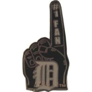 Detroit Tigers Number 1 Fan Lapel Pin 