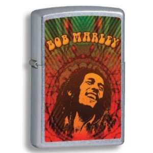  New Zippo Bob Marley Lighter Street Chrome Finish 
