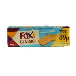Foxs Classic Nice Biscuits 300g  Grocery & Gourmet Food