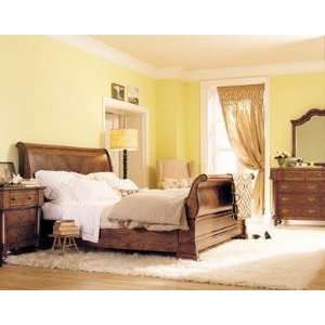   Bed Set with Dresser, Mirror, Nightstand and Chest