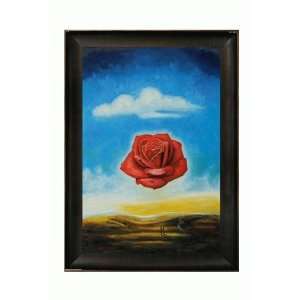  Art Reproduction Oil Painting   Meditative Rose with Veine 