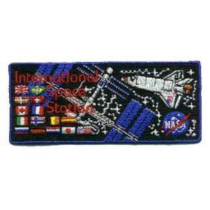  International Space Station Flag Patch Patio, Lawn 