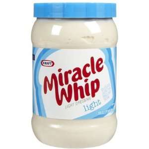  Kraft Miracle Whip, Lite, 30 oz (Quantity of 3) Health 