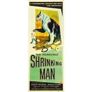  Incredible Shrinking Man The Movie Poster Insert 14x36 