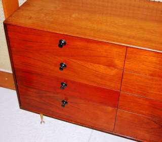 GEORGE NELSON for HERMAN MILLER ROSEWOOD CHEST DRESSERS  