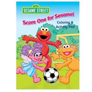  Lets Party By Sesame Street Giant Activity Pad with 