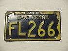 1948 license plate  